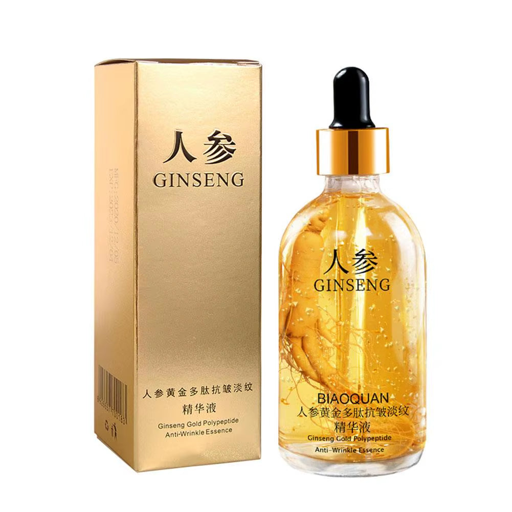 100Ml Ginseng Essence Moisturing Deep Nourishing Hydrating Tightening Brightening Smoothing Facial Care Essence Skincare Product