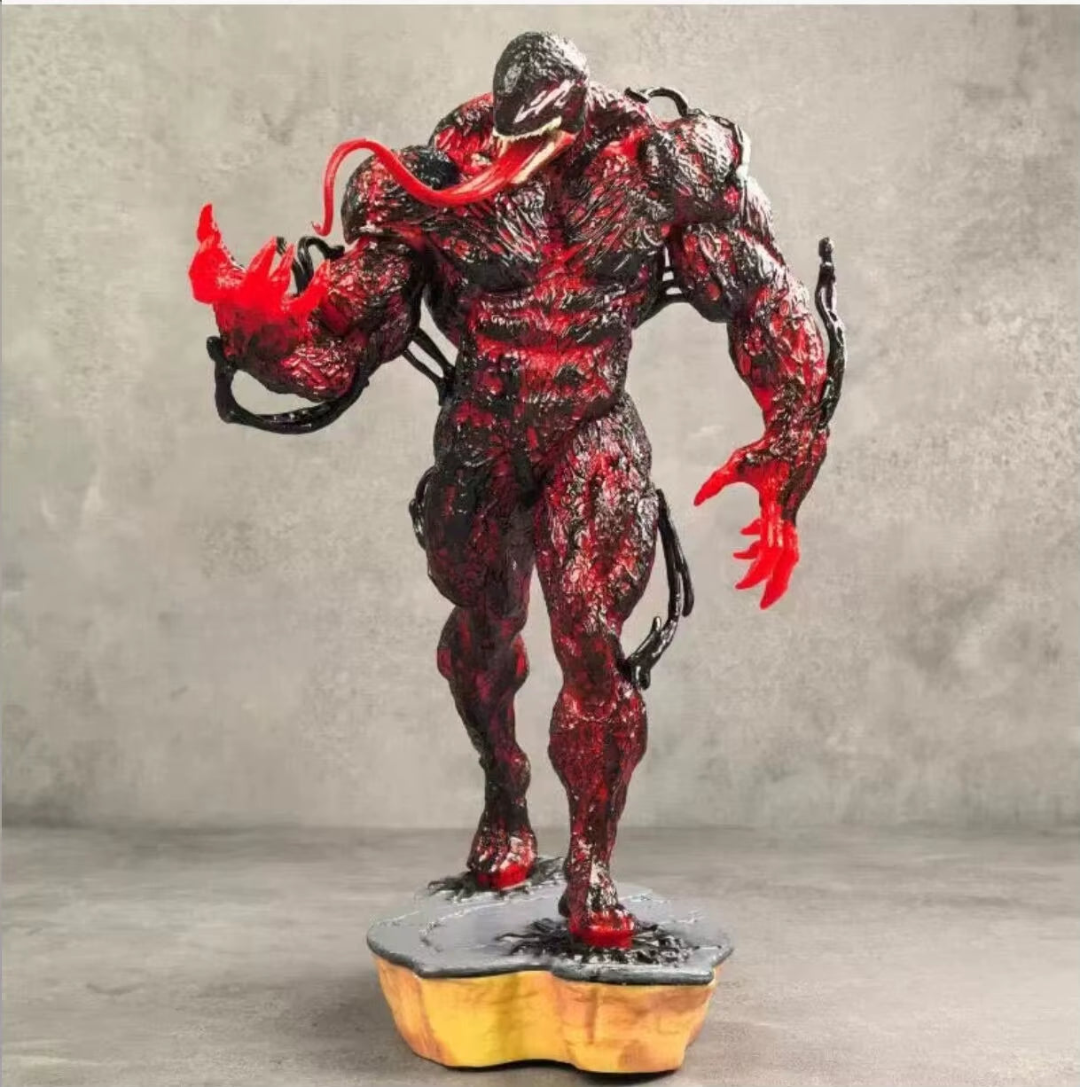 2025 Popular New Product 30CM Red Venom Handmade, Black Venom DIY Desktop Decoration Ornament Christmas Gift