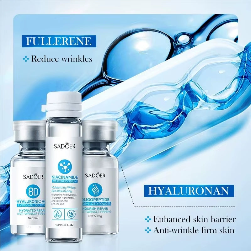 Hyaluronic Acid Essence Collagen Filling Powder Cream Recombinant Repair Moisturizing Firming anti Aging Beauty Skincare Product