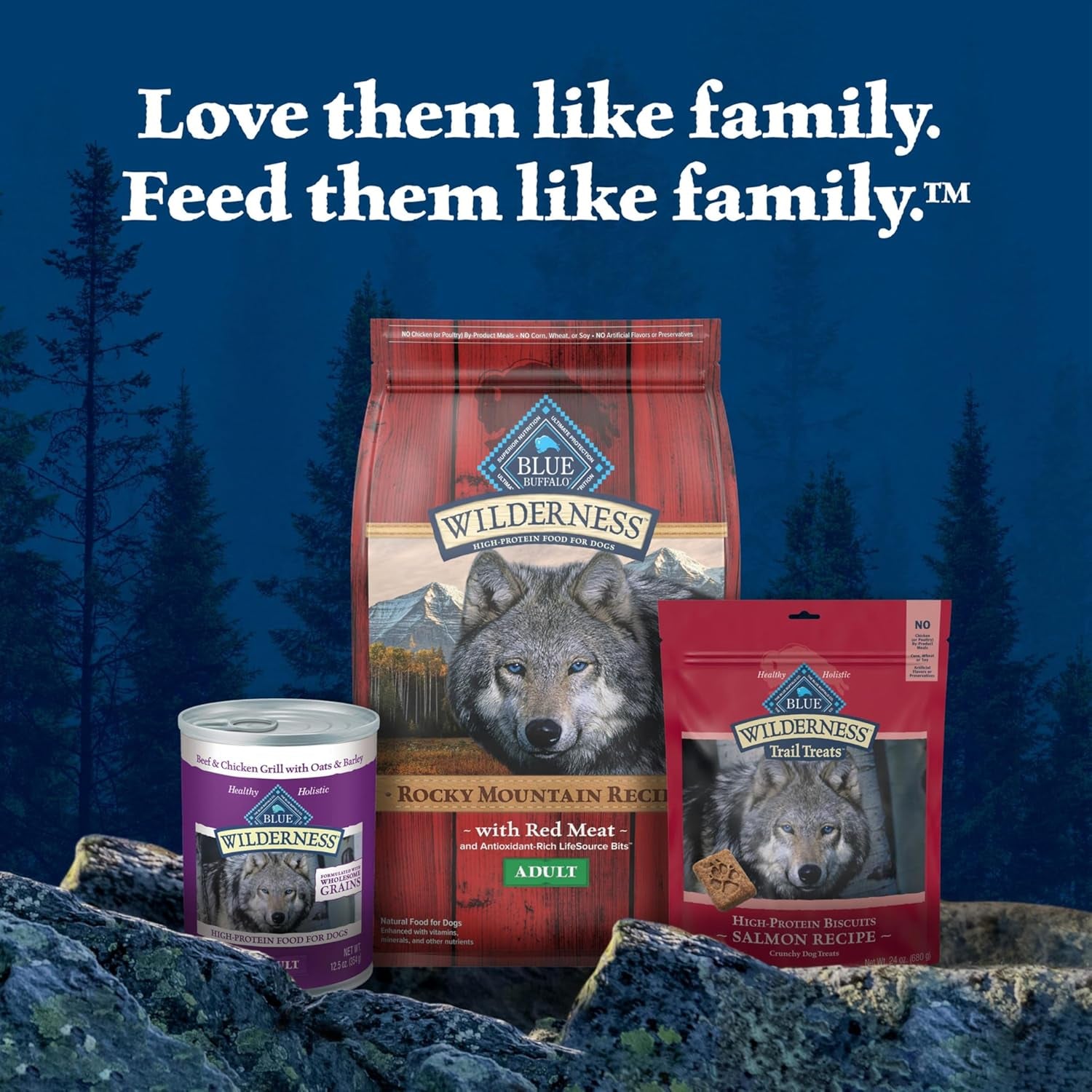 Wilderness Trail Toppers Wild Cuts Wet Dog Food, High-Protein & Grain-Free, Made with Natural Ingredients, Chunky Beef Bites in Hearty Gravy, 3-Oz. Pouches, (24 Count)