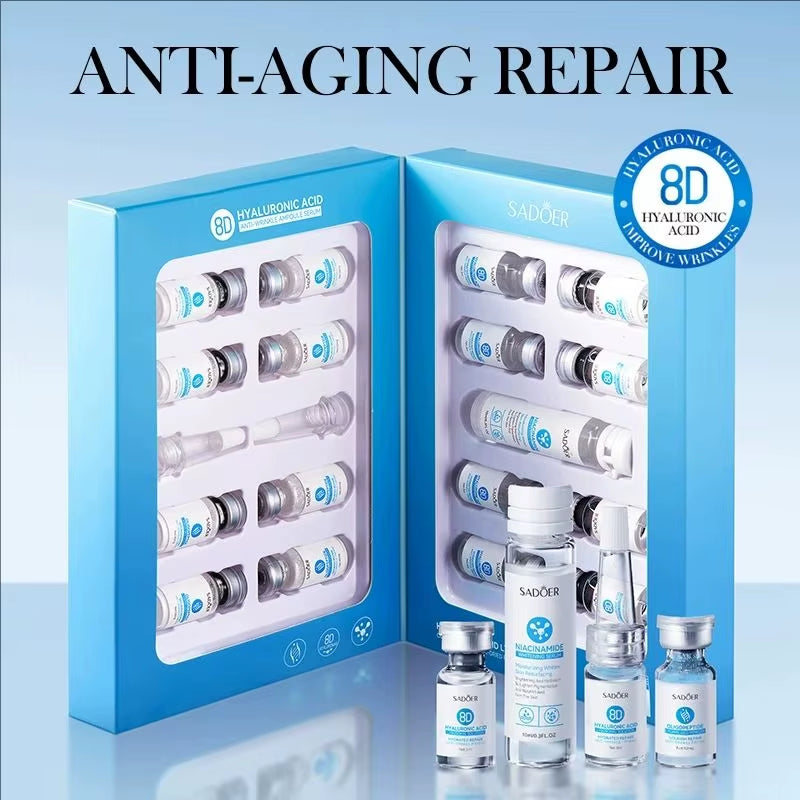 Hyaluronic Acid Essence Collagen Filling Powder Cream Recombinant Repair Moisturizing Firming anti Aging Beauty Skincare Product