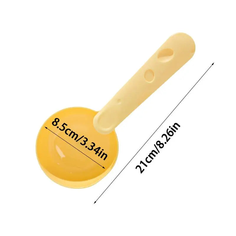 Cat Food Scoop Pet Food Cup with Bag Clip Pet Food Feeding Cup for Cat Dog Food Dog Cat Food Feeding Spoon Pet Treat Scoop