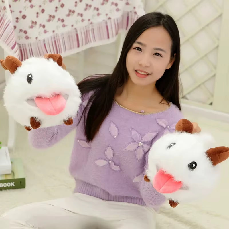 26CM New Product LOL League of Legends Poro Plush Doll Game Peripheral Doll Children'S Christmas Gift Toy