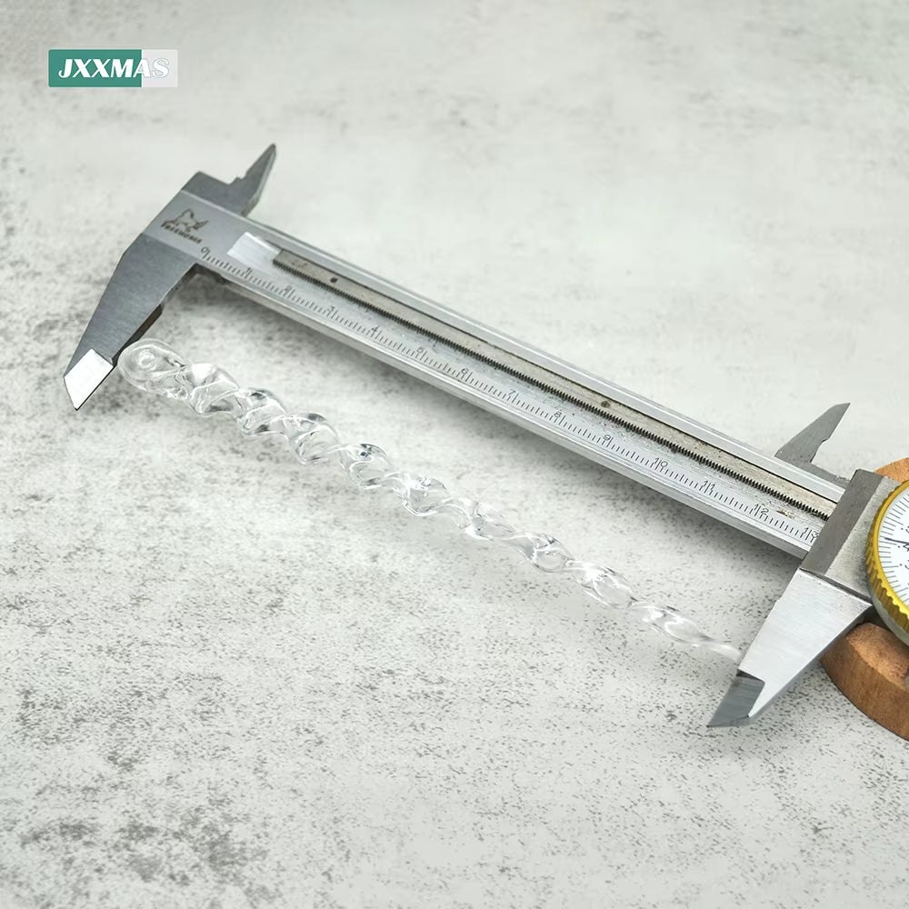 12PCS Christmas Simulation Ice Xmas Tree Pendant New Product Fake Icicle Winter Party Christmas New Year Decoration Navidad 13Cm