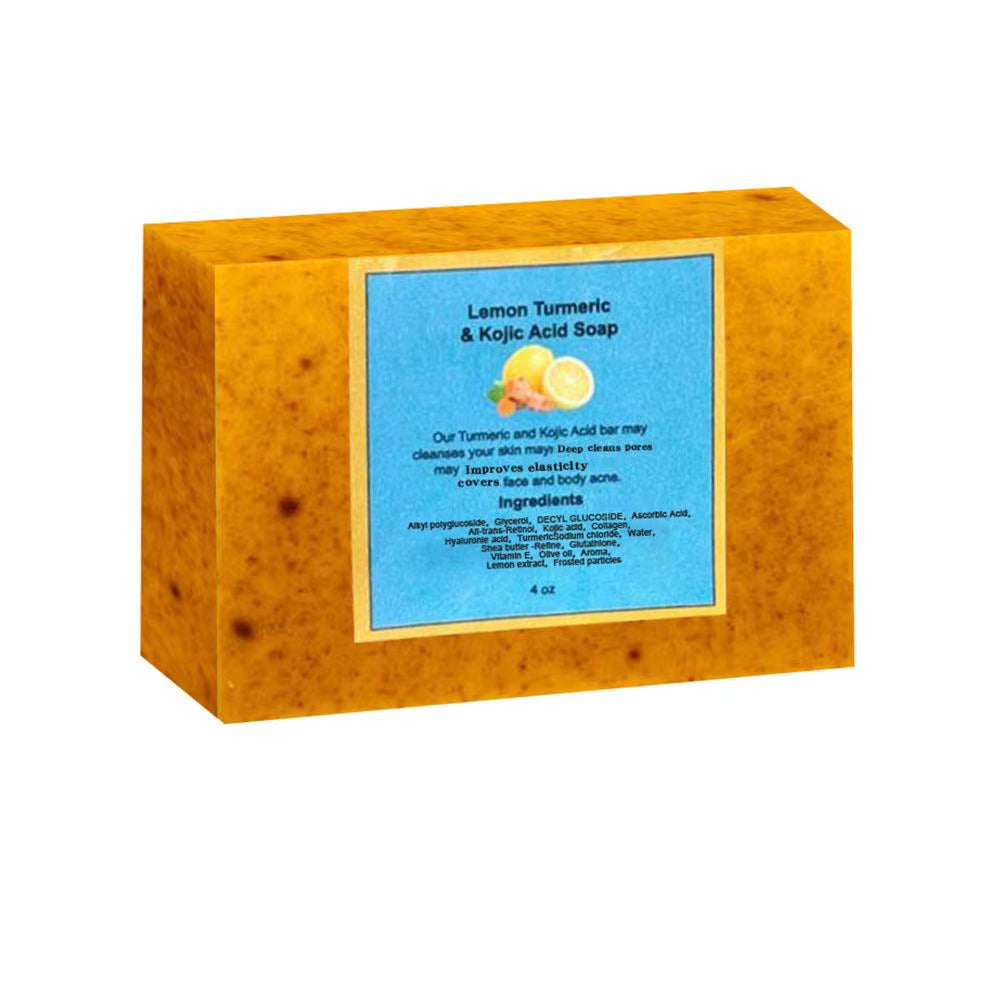 Turmeric Lemon Soap/Cleansing Pad/Face Cream/Serum Turmeric Series Skincare Product Brighten Skin Tone for All Skin Type Nourish