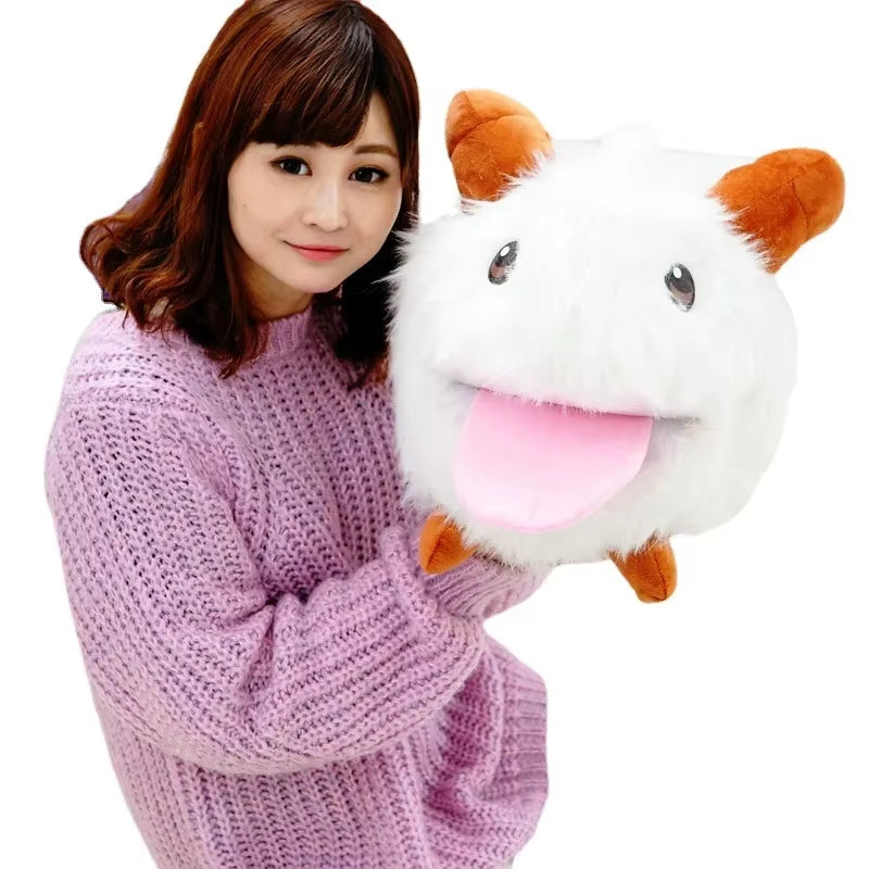 26CM New Product LOL League of Legends Poro Plush Doll Game Peripheral Doll Children'S Christmas Gift Toy