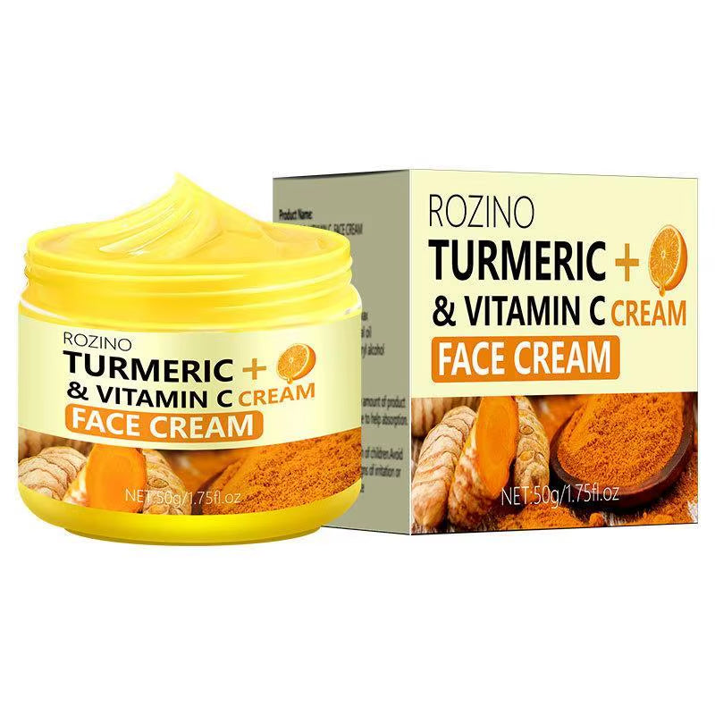 Turmeric Lemon Soap/Cleansing Pad/Face Cream/Serum Turmeric Series Skincare Product Brighten Skin Tone for All Skin Type Nourish