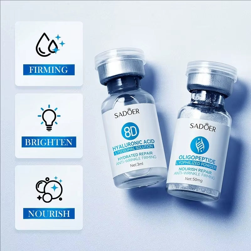 Hyaluronic Acid Essence Collagen Filling Powder Cream Recombinant Repair Moisturizing Firming anti Aging Beauty Skincare Product