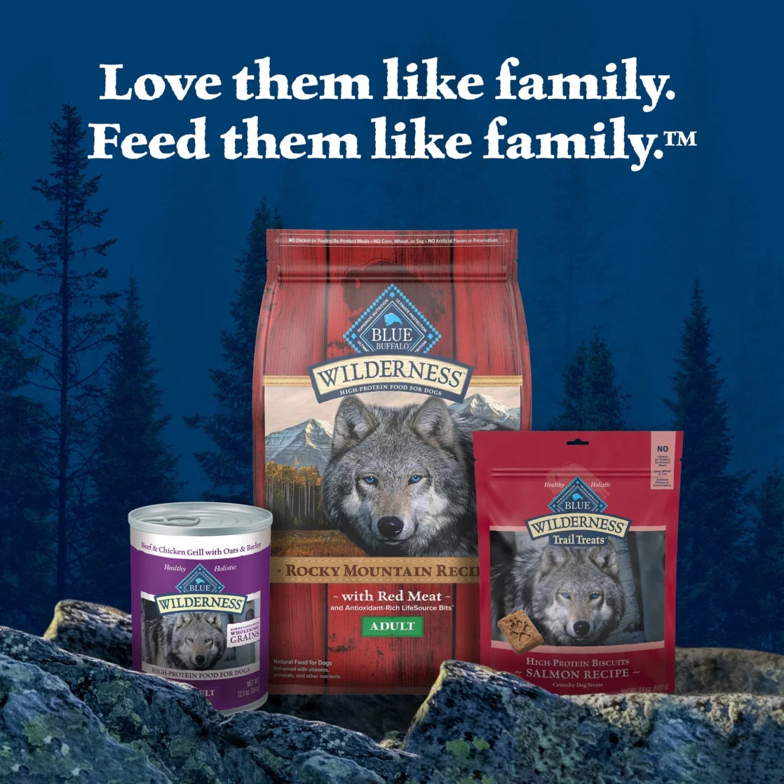 (12 Pack)  Wilderness Trail Toppers Wet Dog Food, Chunky Beef Bites in Hearty Gravy